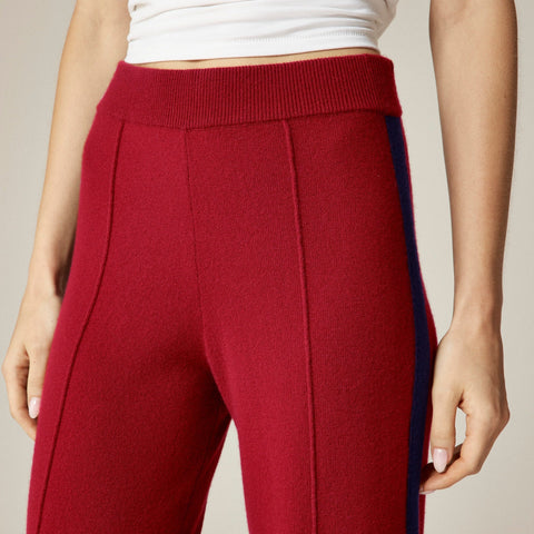 Cashmere track pant
