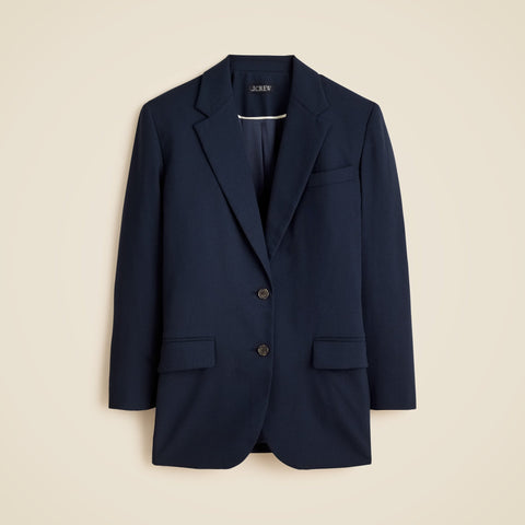 Gamine blazer in Italian studio wool blend