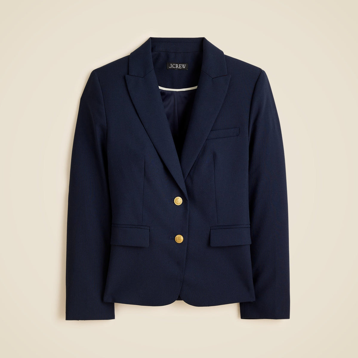 École blazer in Italian studio wool blend