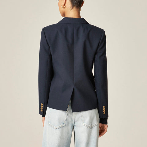 École blazer in Italian studio wool blend