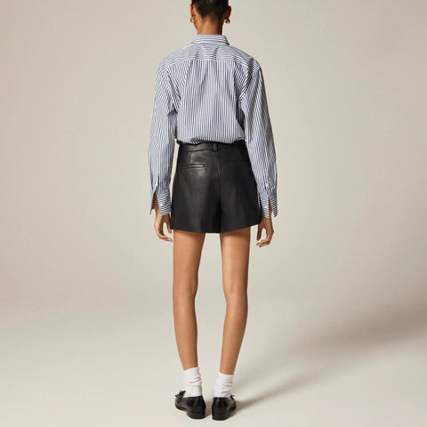 Lucia short in faux leather