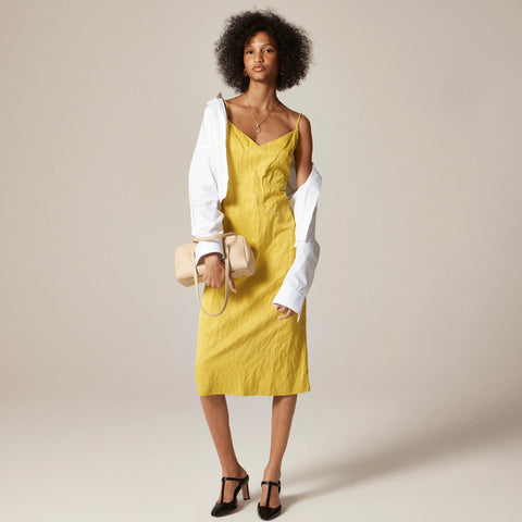 Natasha dress in memory poplin