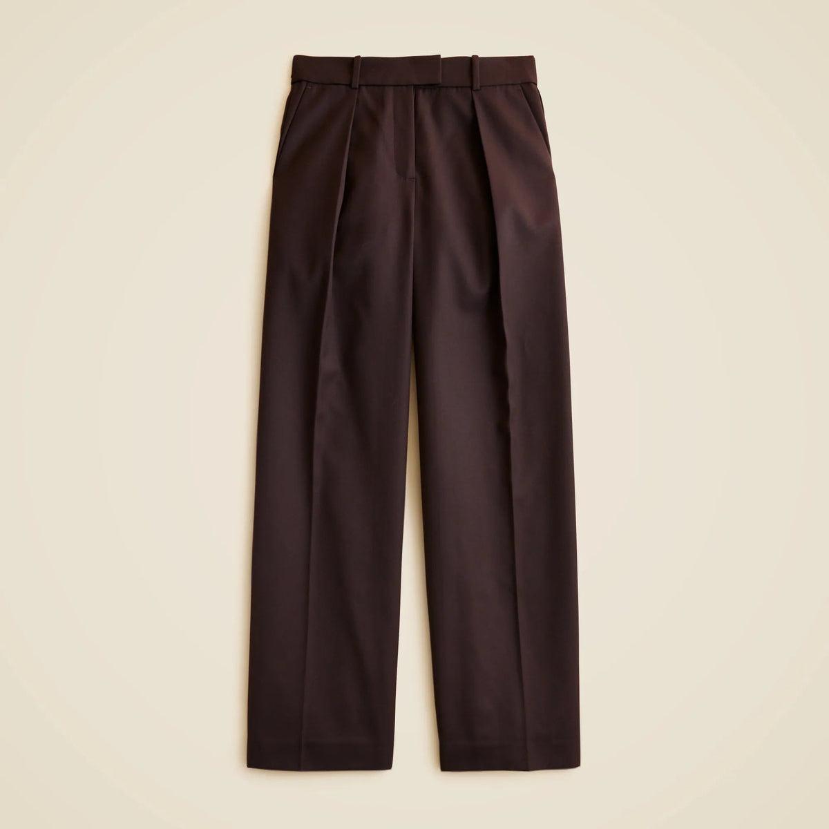 Alex Eagle X J.Crew pleated pant in wool blend