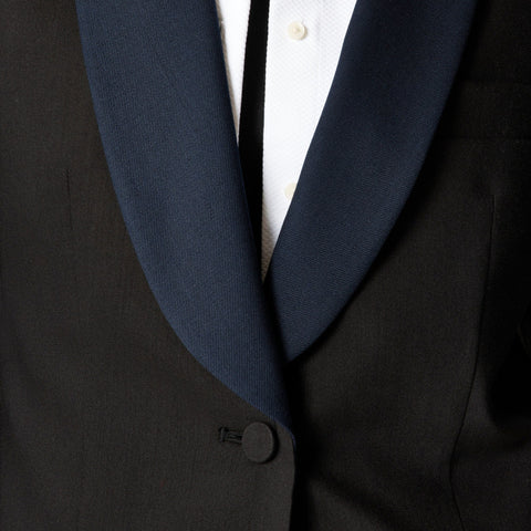 Alex Eagle X J.Crew tuxedo blazer in wool blend