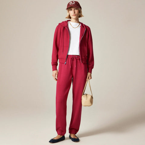 Scuba-knit jogger pant