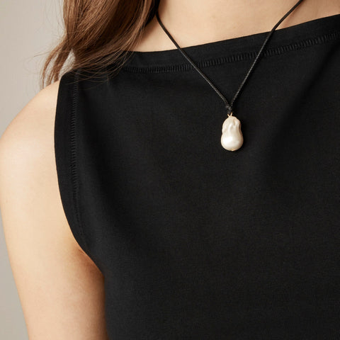 Stretch cotton shell top