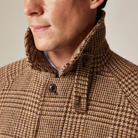 Rivington car coat in wool