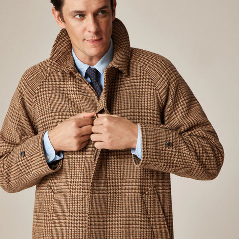 Rivington car coat in wool