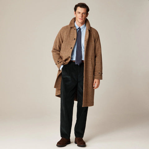 Rivington car coat in wool