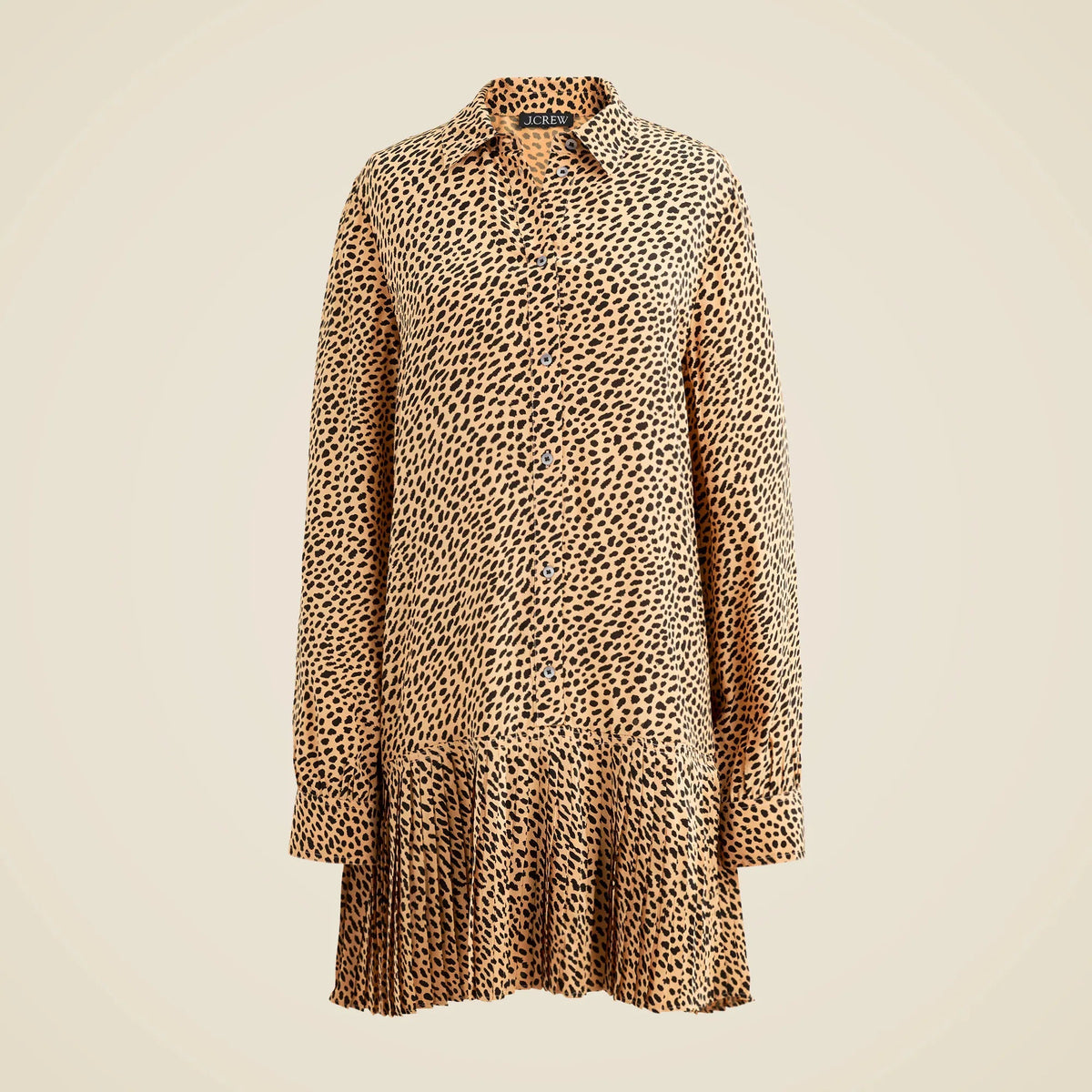 New Amelia shirt-dress in cheetah print