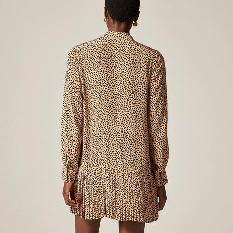 New Amelia shirt-dress in cheetah print