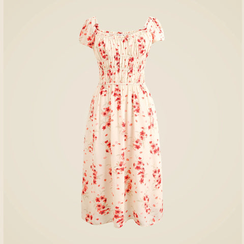 Rouje X J.Crew Rêverie dress in vintage floral