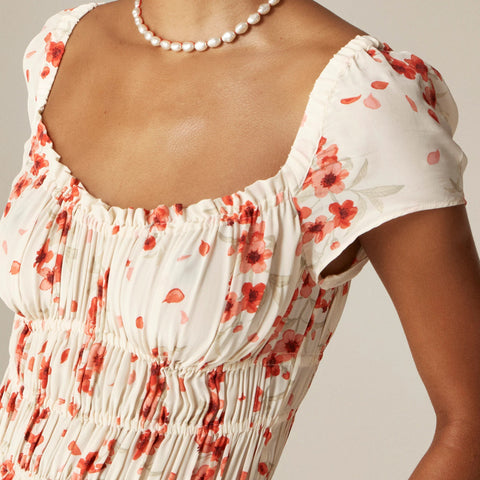 Rouje X J.Crew Rêverie dress in vintage floral