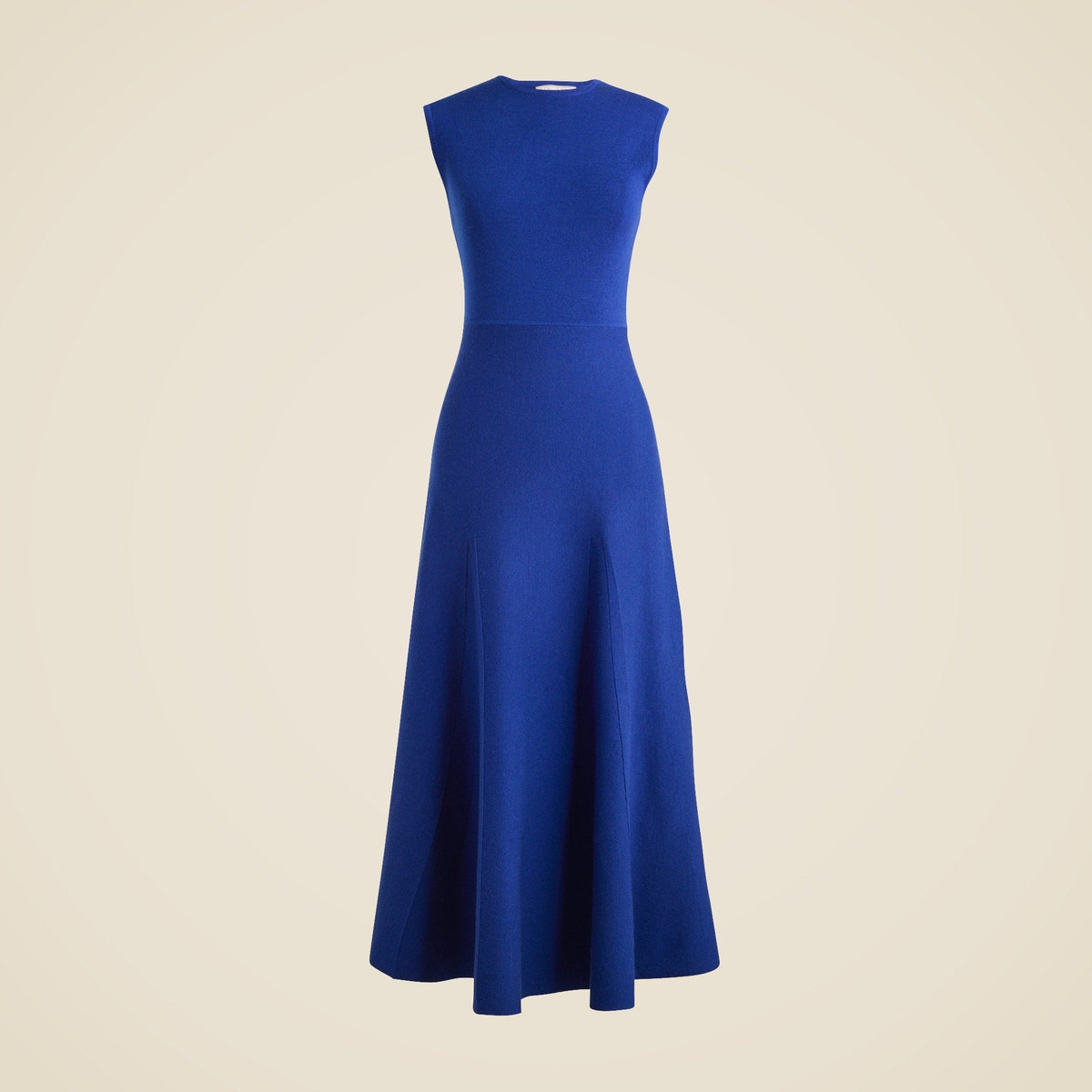 Merino wool midi dress