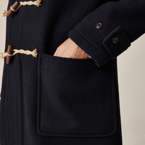 Duffle coat in wool