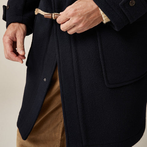 Duffle coat in wool