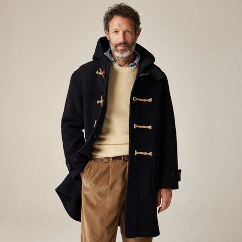 Duffle coat in wool