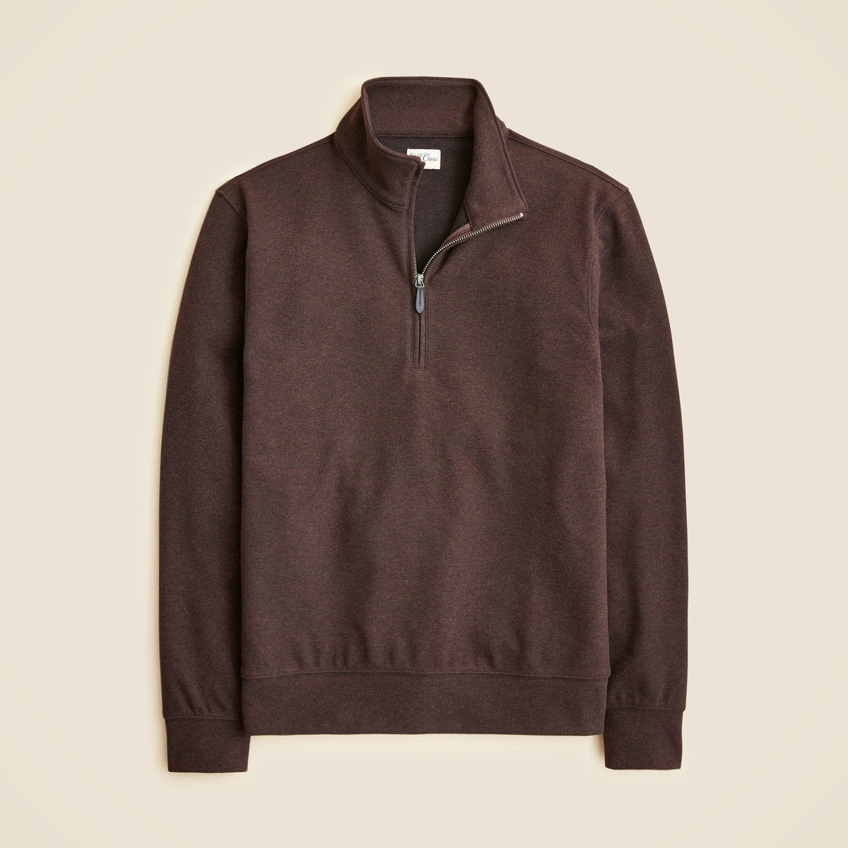 Seaboard soft-knit half-zip pullover