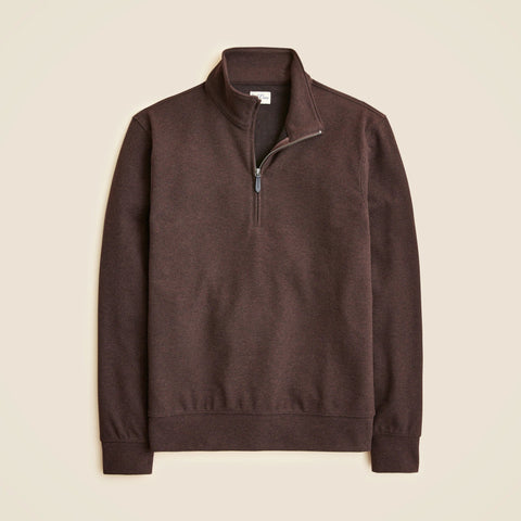 Seaboard soft-knit half-zip pullover