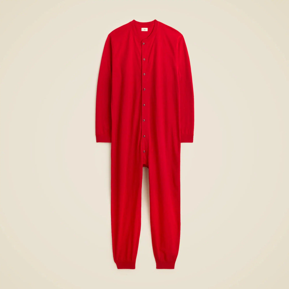 Union suit in premium-weight cotton