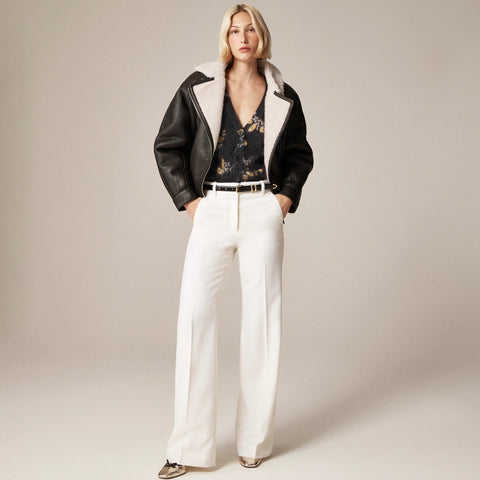 Brushed cashmere party cardigan in marigold print