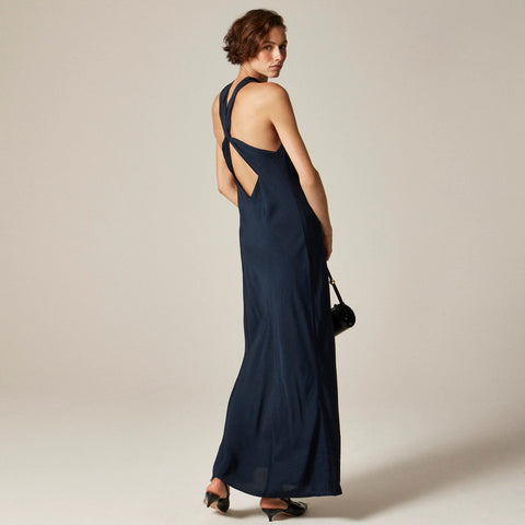 Collection halter slip dress