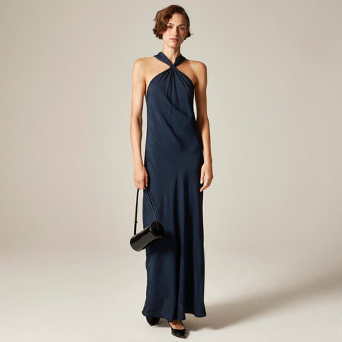 Collection halter slip dress