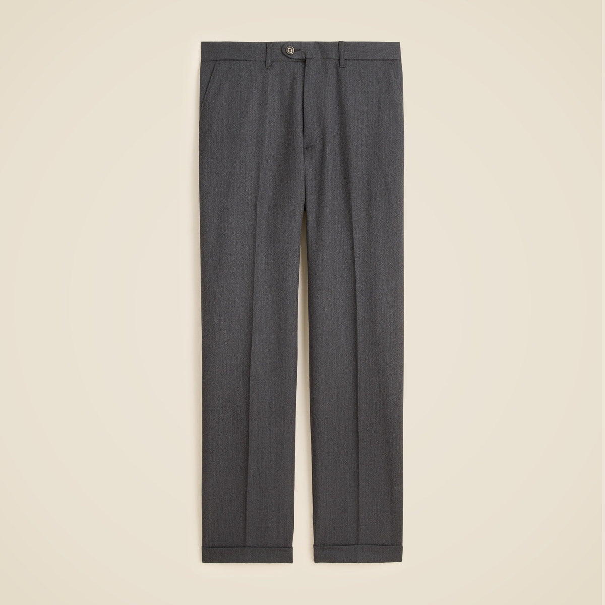 Classic creased wool trouser