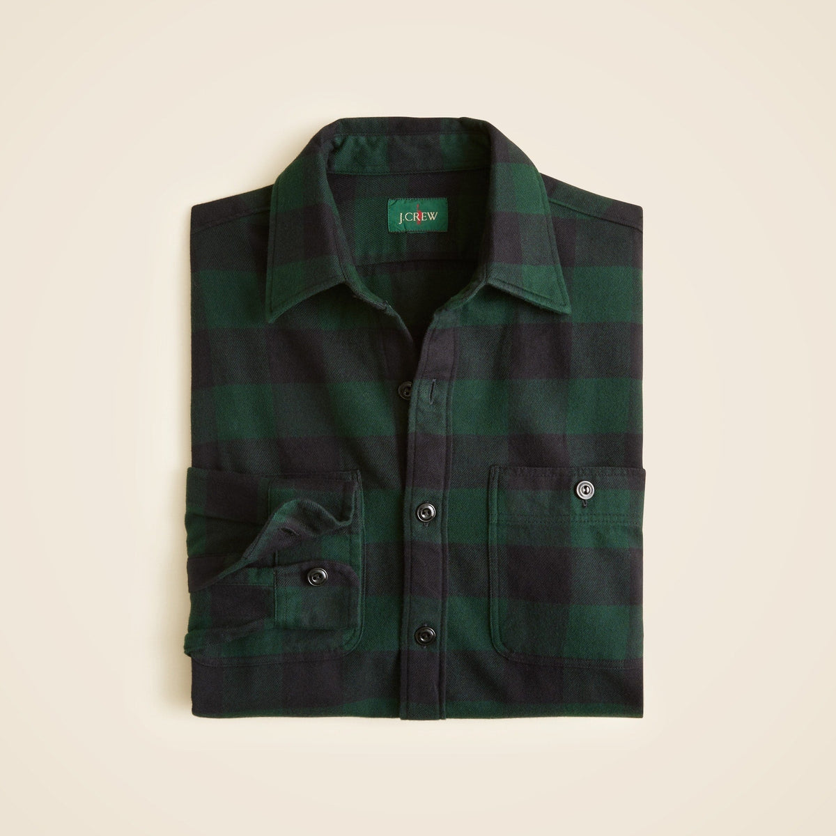 Midweight flannel workshirt