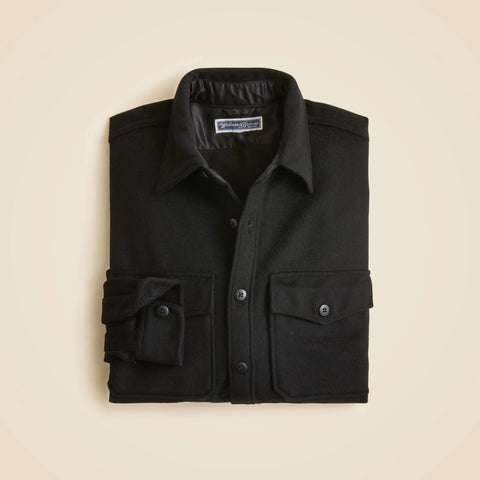 Wallace & Barnes CPO shirt in wool blend