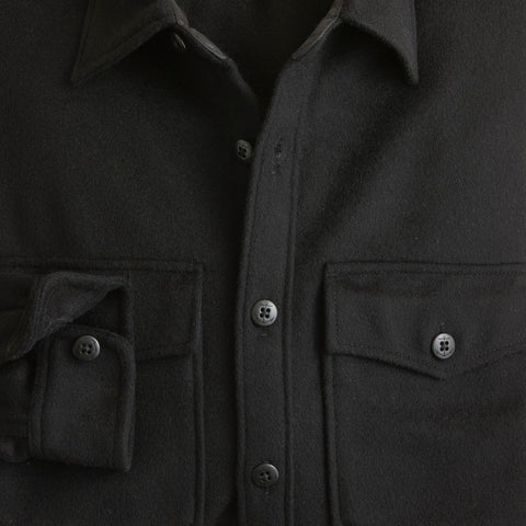 Wallace & Barnes CPO shirt in wool blend