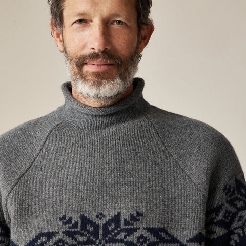 Fair Isle Rollneck™ sweater in lambswool