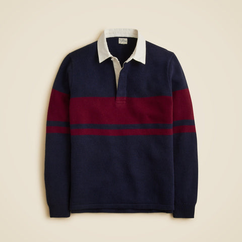 Lambswool rugby sweater