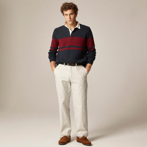 Lambswool rugby sweater