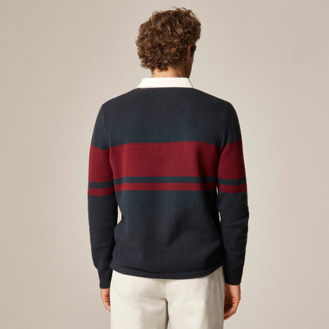 Lambswool rugby sweater