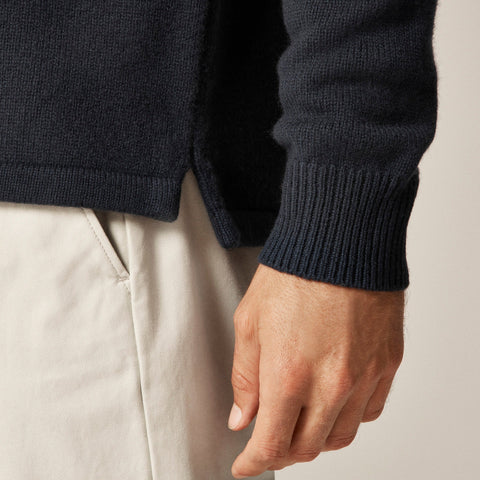 Lambswool rugby sweater