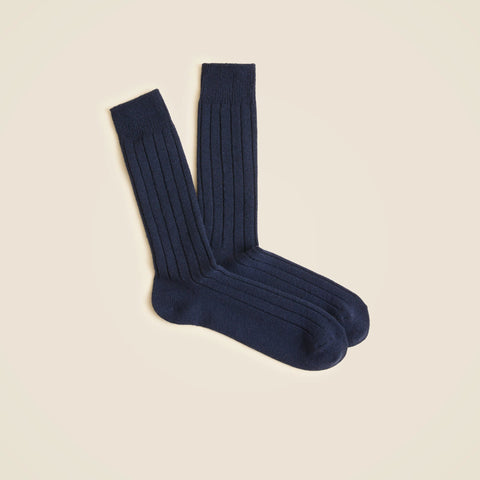 Merino wool-blend socks