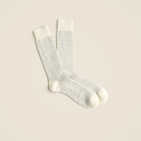 Heavyweight wool-blend socks
