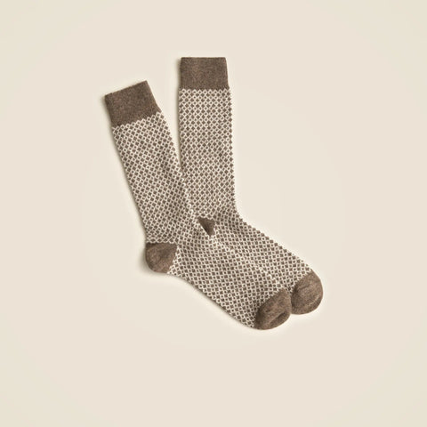 Heavyweight wool-blend socks