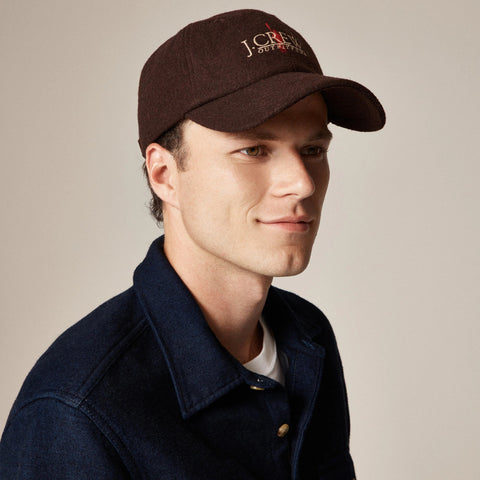 J.Crew™ Outfitters logo wool baseball cap