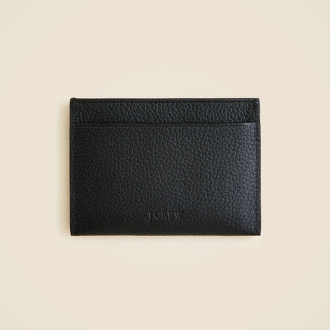 Leather double-sided cardholder