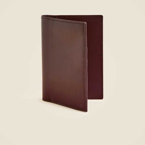 Leather passport holder