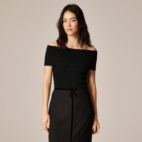 TENCEL™ lyocell-blend foldover top