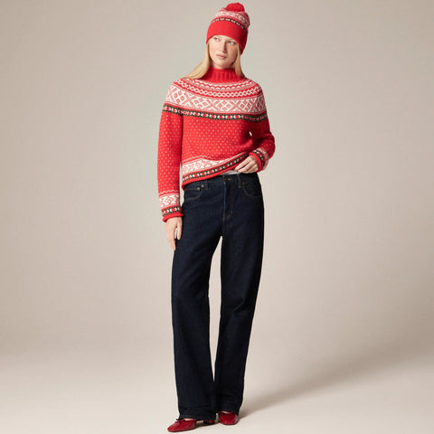 Fair Isle 2025 Rollneck™ sweater in vintage wool
