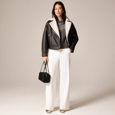 Embellished Fair Isle sweater in wool blend