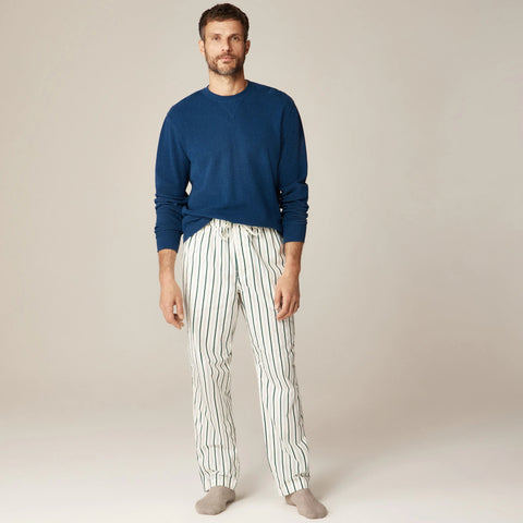 Pajama pant in cotton poplin