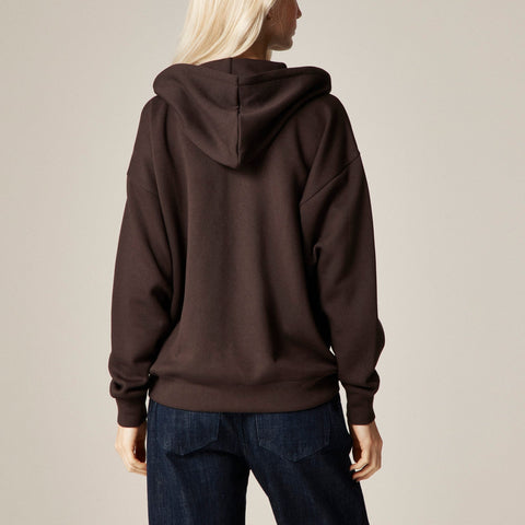 Alex Eagle X J.Crew scuba-knit full-zip hoodie