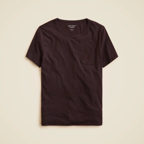 Alex Eagle X J. Crew feather jersey pocket T-shirt