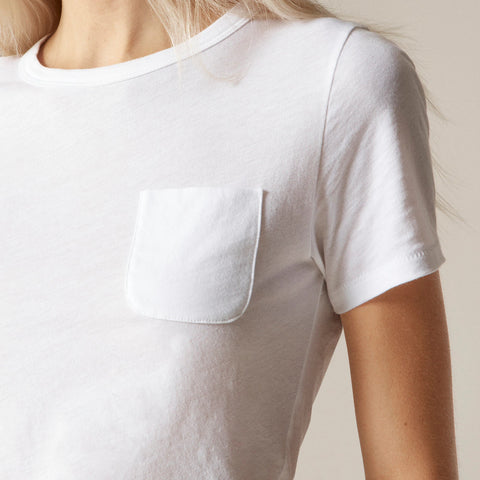 Alex Eagle X J. Crew feather jersey pocket T-shirt