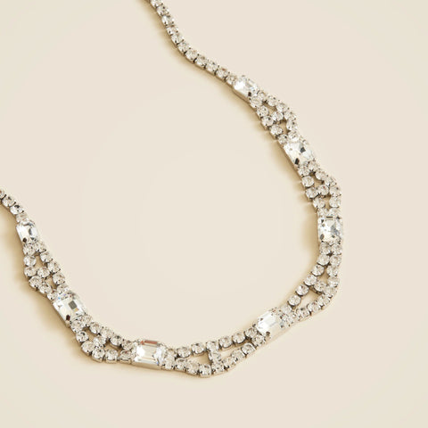 Cupchain gemstone necklace